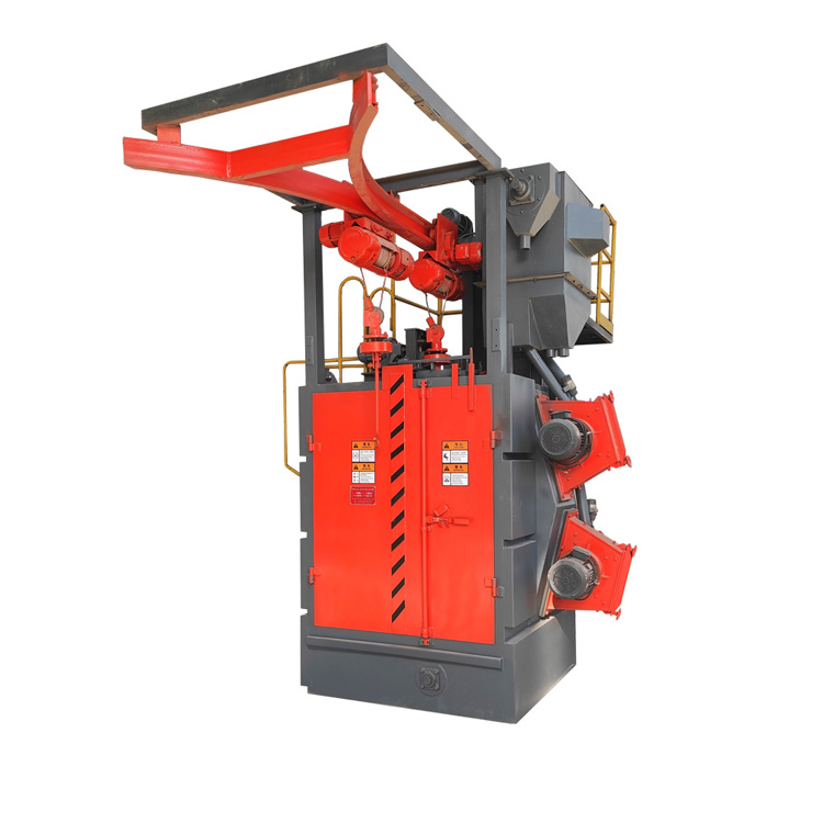 It-Tip ta 'Hook Hanging Sand Blasting Machine Overhead Chain Shot Blasting Tagħmir