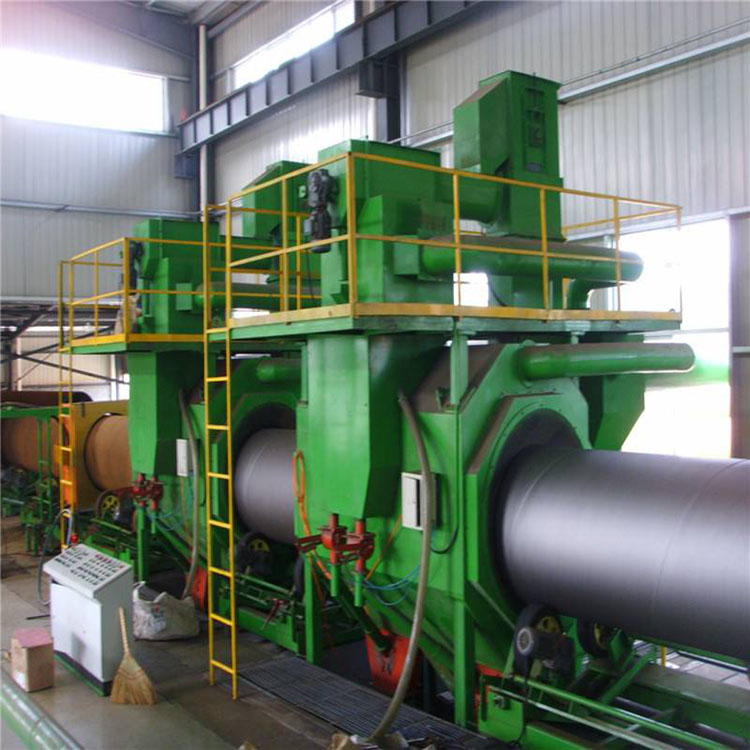 Steel Tube Rust Neħħi Shot Blast Cleaning Machine